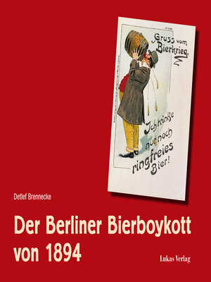 cover image of Der Berliner Bierboykott von 1894
